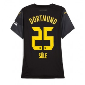 Dámské fotbalový oblečení Borussia Dortmund Niklas Sule #25 Venkovní košile 2024-25 Krátkým Rukávem